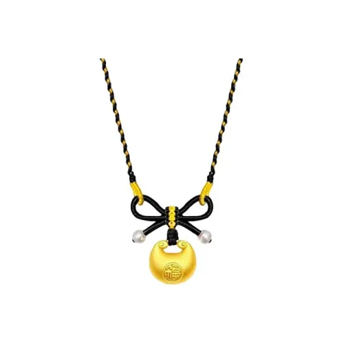 MUYAN Сплав Бант Little Fat Удача Ожерелье Женские