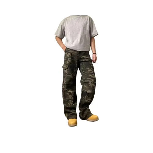 DUATOGE Джинсы Мужские Армейский Зеленый