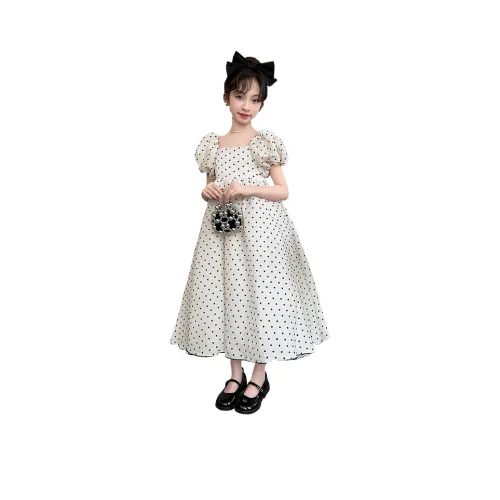 JIAONI Белые Платья для девочек