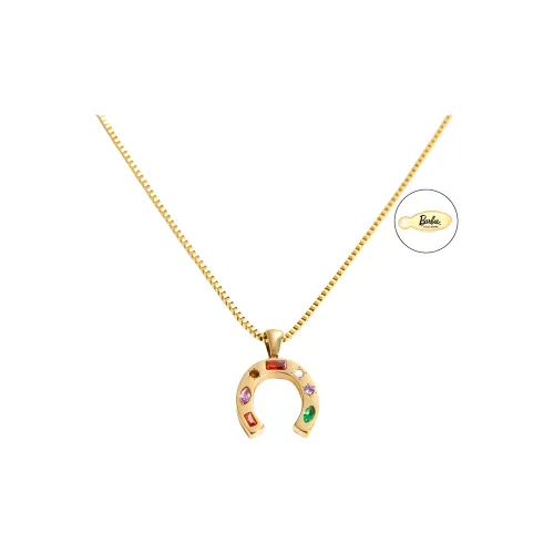 Barbie Титановые стальные ожерелья Женские Ожерелья для свиданий Повседневный Бизнес-кэжуал Стиль Позиционирование Стиля