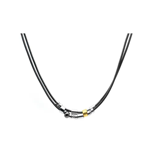 DAP Кожа Титан Ожерелья Унисекс