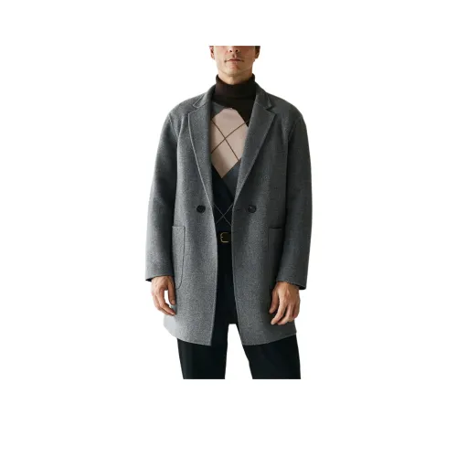 St. H Серый Мужской Пальто