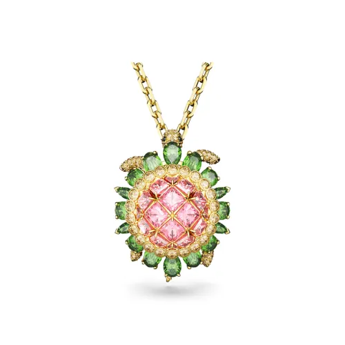 Swarovski Idyllia Кристальные ожерелья Женские Золото