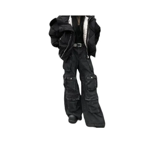 SIL VITIN Черные Унисекс Джинсы