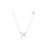 Двойное ожерелье с бантом