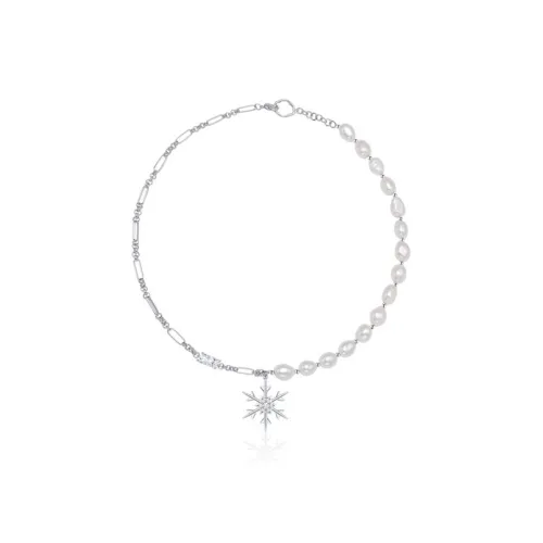 PEACE CAT Baroque Pearl Ожерелья Женские