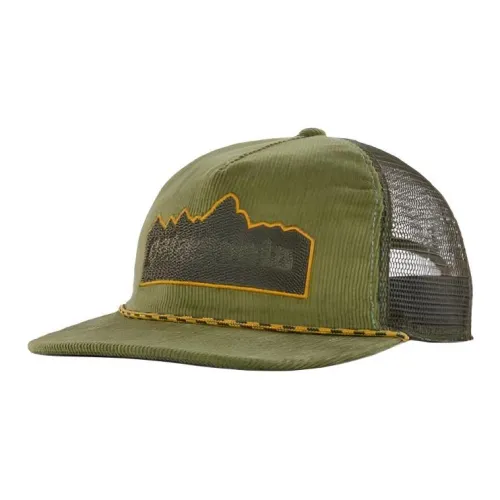 Patagonia Хлопок Кепки Унисекс Зеленый