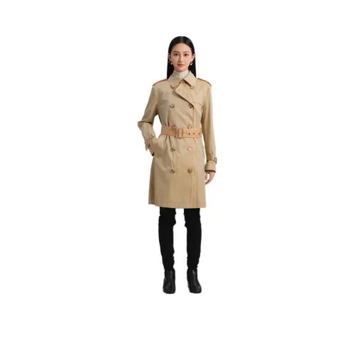 Blood Glitter Тренчкот Женские Хаки