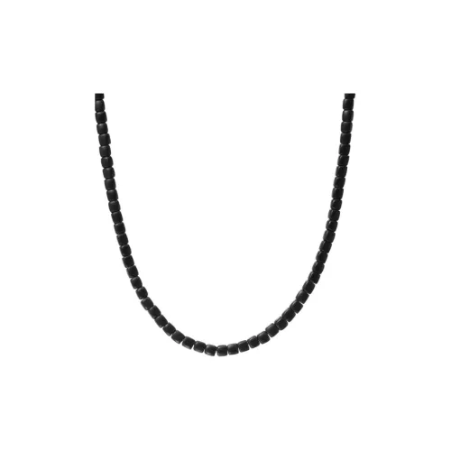 David Yurman Серебряный Оникс Ожерелье Мужской Черный