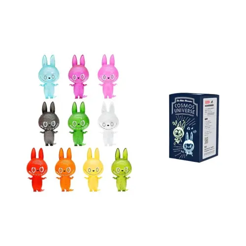 POP MART x HOW2WORK Labubu ZIMOMO Мини Слепые коробки Целая коробка 10 шт