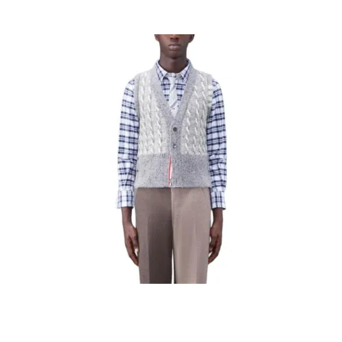 THOM BROWNE· Жилет Мужской Светло-Серый