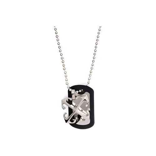 Off Белый Brass Necklaces Мужской