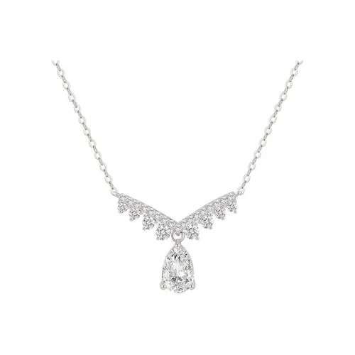 AJIDOU Ожерелья из синтетического кубического циркония Женские