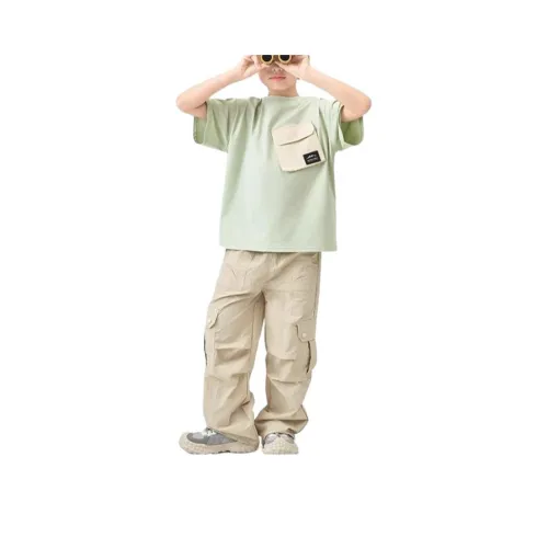 Youyou 1 Point Повседневная Спортивная Одежда 2 Предмета Комплект Изображение Цвет Детский