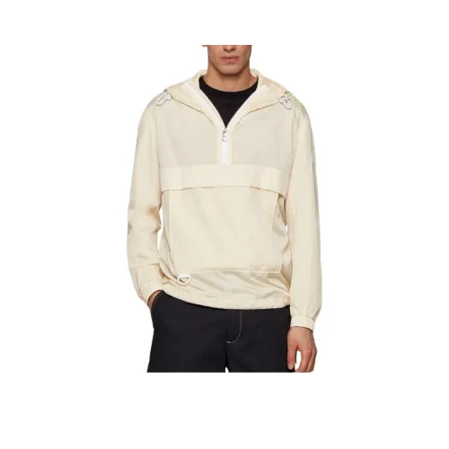 Hugo Boss Куртки и Пальто Мужской Экрю