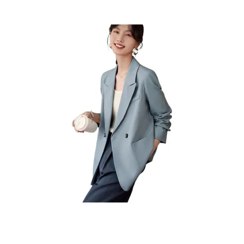 XWI Бизнес-костюм женский серый синий