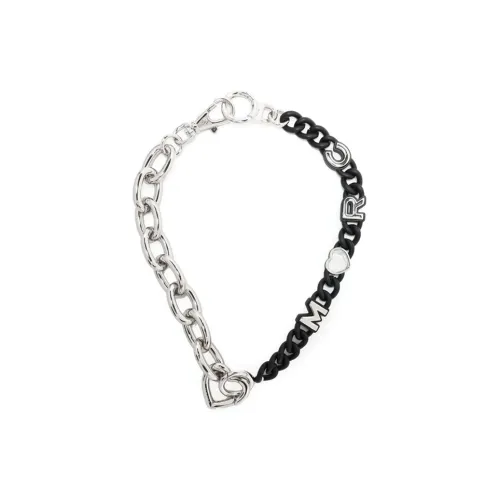 MARC JACOBS Ожерелье Черное/Серебристое Женское