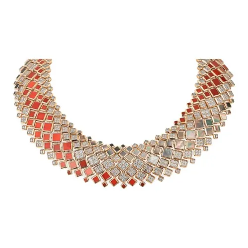 Cartier SUR NATUREL Pearl Mother of Pearl Ожерелье Унисекс Розовое золото