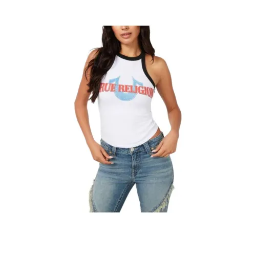 TRUE RELIGION Майка Женская Белая