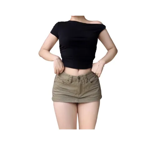 Concubine Zhu Джинсовые короткие юбки Женские