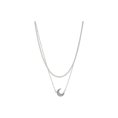 NATURALLYJOJO Shell Циркон Ожерелья Женское Серебро