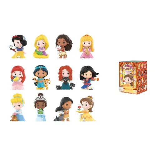 POP MART Disney Princess and Her Friends Collection Слепые коробки Один Mystery Коробка Целая коробка 12 шт