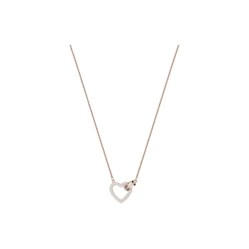 Swarovski Lovely Ожерелье Розово-золотое Женское