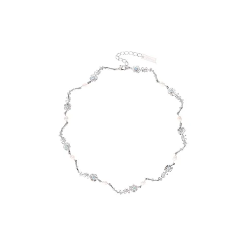 GITHA Медный сплав с родиевым покрытием ожерелья женские