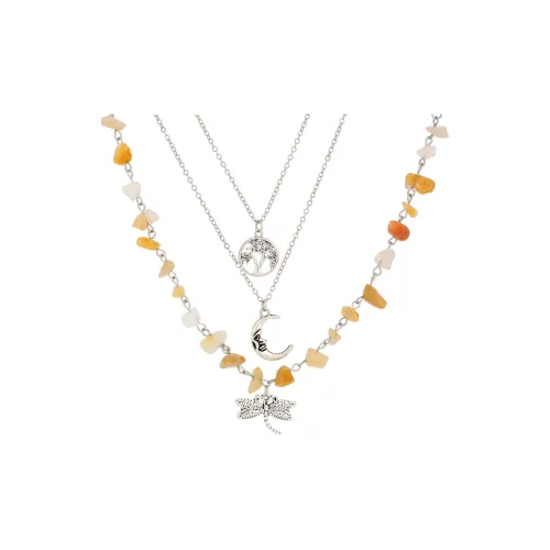 QIANFANGDAHUANGYE Каменные ожерелья женские