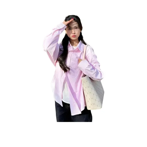 RDRE Розовые Женские Рубашки