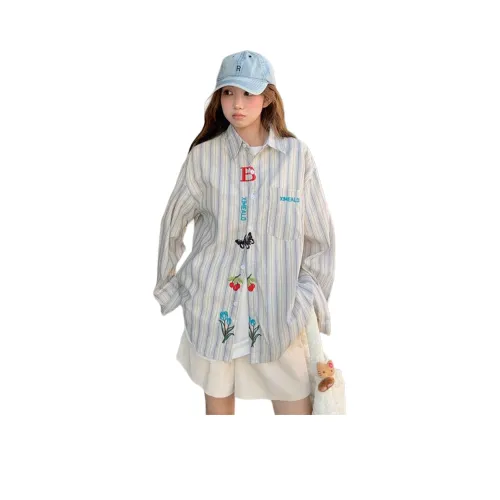 WOKXSS Белая унисекс рубашка