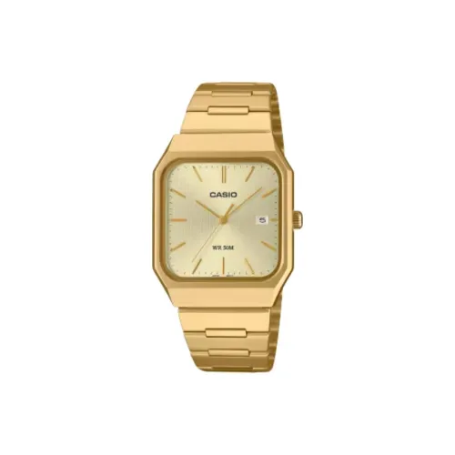 CASIO г Shock Collection Кварцевый механизм Нержавеющая сталь Ремешок Часы Унисекс Золотой циферблат