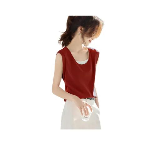 MOHANYIMEI Красный и Белый Женские T-рубашки