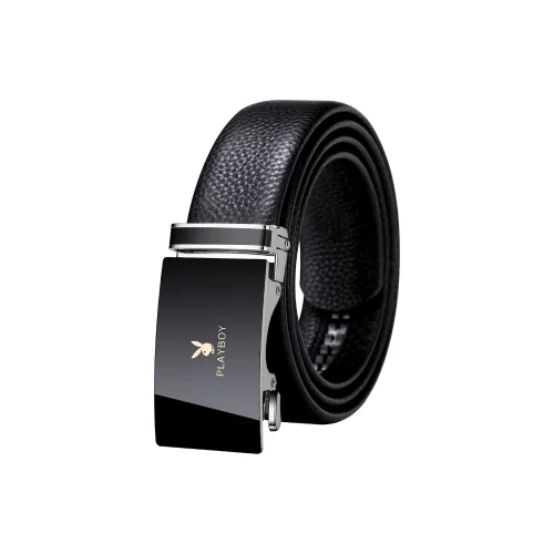 Ремни PLAYBOY Collaboration из лицевой коровьей кожи мужские 3,5 см