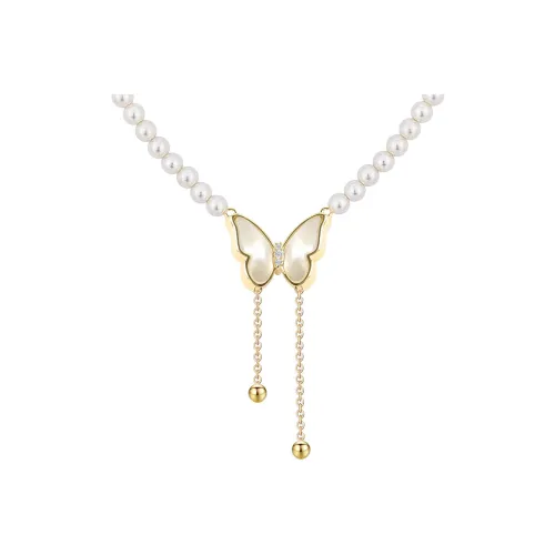 KEYS VIA Медный сплав Ожерелья Женские