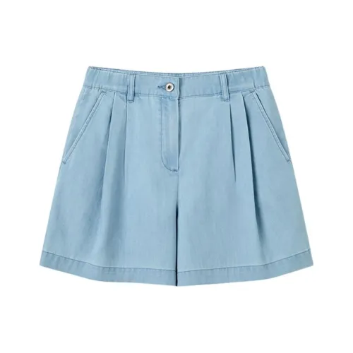 HAZZYS Светло-синие Женские Джинсовые Шорты