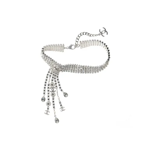 CHANEL Ожерелья Серебряные Женские