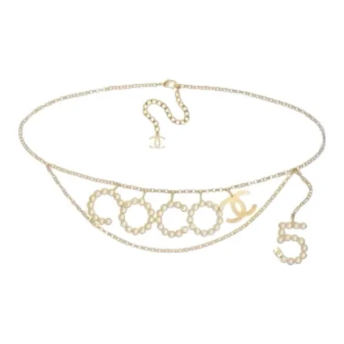 CHANEL COCO Жемчужные ожерелья Женские Золото