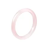 Теплый медово-персиковый розовый браслет с эффектом "Кошачий глаз"