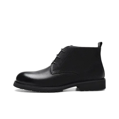 D Fuse SCANDINAVIA Короткий Мартин Ботин Мужской Черный