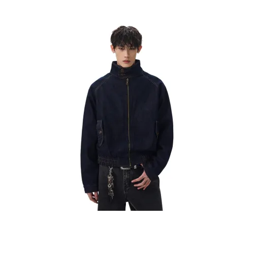 TAOKK Синий Унисекс Джинсовые куртки