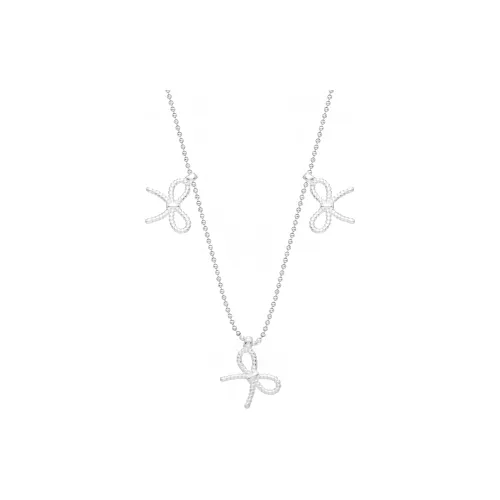 Anxious Медные Ожерелья Женские Серебряные