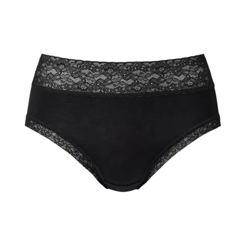 UNIQLO 1 пачка черный женский бикини трусики