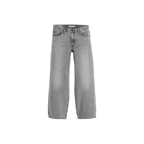 Levis Серые Женские Джинсы