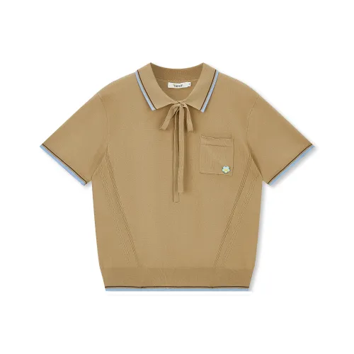 SANSE Коричневый Женское Поло