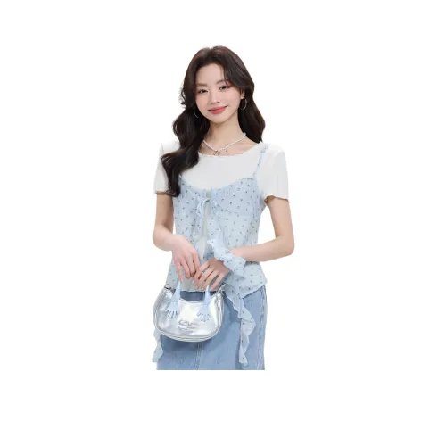 MENGXIAOQI Стандартная T-рубашка Женская