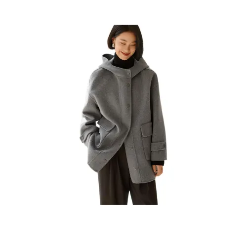 XWI Серый Женский Пальто
