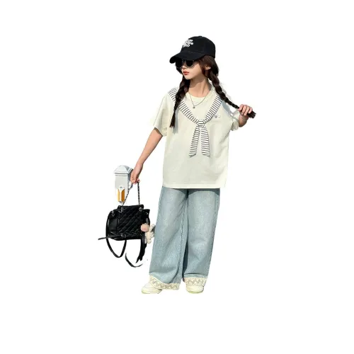 Miller Castle T-Shirt Белая Детская