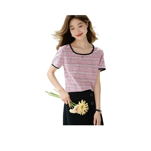 Mo Han Yi Mei T Рубашка Женская Фуксия