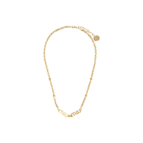 MIU MIU Металлические ожерелья Женские
